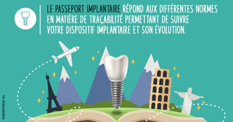 https://www.dentiste-pineau.fr/Le passeport implantaire
